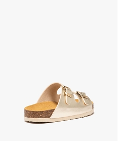 mules fille unies a larges brides a boucle brillantes multicoloreE902001_4