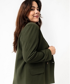 veste de costume femme grande taille vertE903201_2