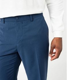 pantalon de costume ajuste homme bleu chineE905601_2