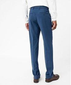pantalon de costume ajuste homme bleu chineE905601_3