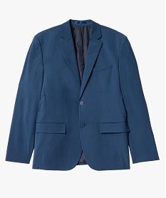 veste de costume coupe droite homme bleu chine vesteE905701_4