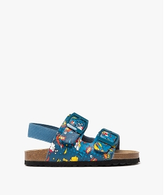 GEMO Sandales garçon super-héros à bride talon élastique Bleu