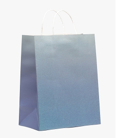 sac cadeau a paillettes en papier bleu standardE974801_1