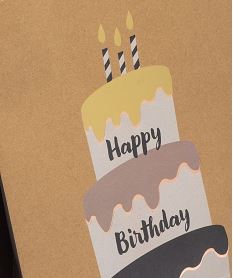 sac cadeau danniversaire imprime en papier recycle marron standardE975601_4