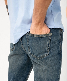 jean slim aspect use homme gris jeansE982101_2