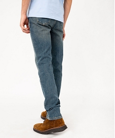 jean slim aspect use homme gris jeans slimE982101_3