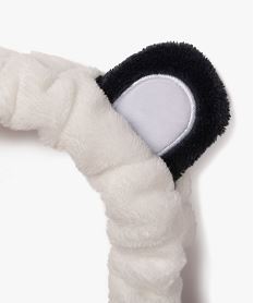 bandeau en maille peluche avec oreilles fille blanc standard accessoires cheveuxE992801_2