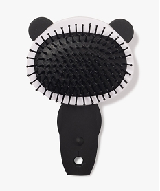 brosse a cheveux a picots motif panda fille noir standardE996001_2