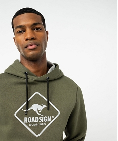 sweat a capuche en molleton homme - roadsign vertF003301_2