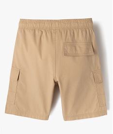 bermuda coupe loose style cargo garcon beigeF023201_4
