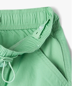 bermuda coupe loose style cargo garcon vertF023301_2
