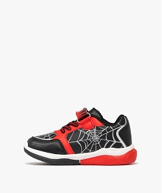 baskets garcon a semelle lumineuse toile daraignee - spiderman rouge standard basketsF050201_3