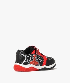 baskets garcon a semelle lumineuse toile daraignee - spiderman rouge standard basketsF050201_4