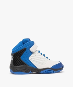 baskets garcon mid-cut bicolores a scratch - starter blanc  bleu basketsF057901_4