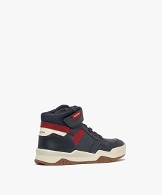 baskets garcon mid-cut a scratch a semelle contrastante - geox rouge basketsF058401_4