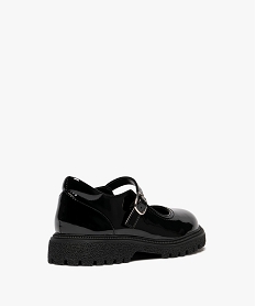 ballerines fille vernies avec bride a boucle et semelle crantee noir vifF060601_4