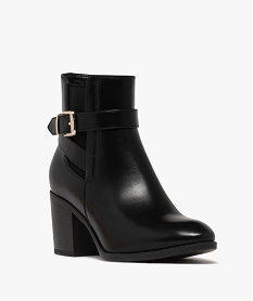 boots femme a talon carre et bout amande avec zip interieur noir standardF082101_2