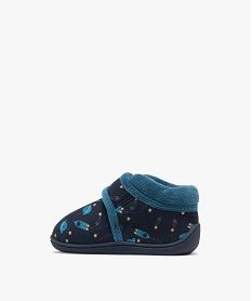 chaussons bottillons avec motifs de l’espace garcon - isotoner bleu standardF085601_3