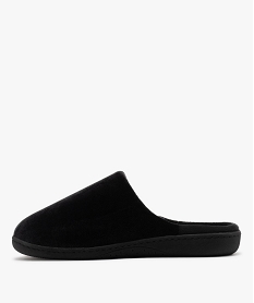 chaussons en velours forme mule femme - isotoner noir standardF087501_3