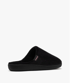 chaussons en velours forme mule femme - isotoner noir standardF087501_4