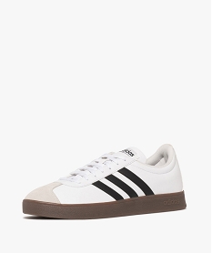 baskets a lacets vl court base homme - adidas blanc chineF095001_3