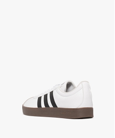 baskets a lacets vl court base homme - adidas blanc chineF095001_4