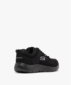 baskets homme legeres running en mesh burns 2.0 - skechers noir vifF097001_4
