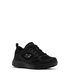 baskets legeres en mesh summits femme - skechers noir vifF099601_2