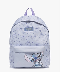 GEMO Sac à dos imprimé fille - Stitch Multicolore