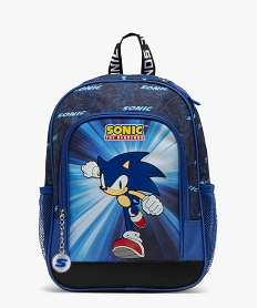 GEMO Sac à dos multipoche imprimé enfant - Sonic Multicolore