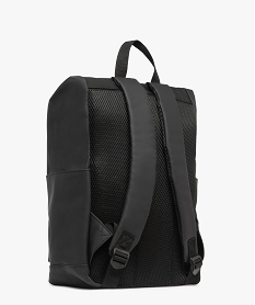 sac a dos multipoche et deperlant avec pochette ordinateur homme noir standardF103901_4