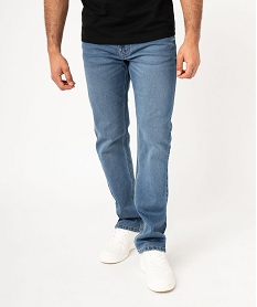 GEMO Jean regular en denim stretch homme Bleu