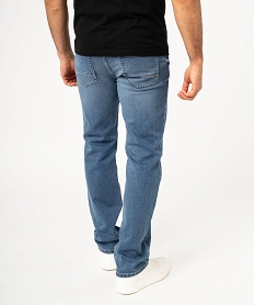 jean regular en denim stretch homme bleu jeansF109301_3