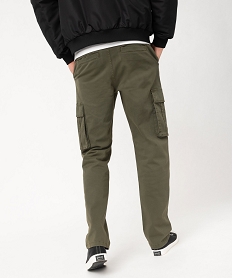 pantalon cargo coupe regular homme kaki standardF111801_3