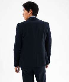 veste de costume a carreaux homme bleu vesteF113901_3