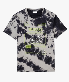 tee-shirt manches courtes imprime homme - beetlejuice gris tee-shirtsF124301_4