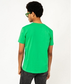 tee-shirt manches courtes imprime homme - south park vert tee-shirtsF124501_3