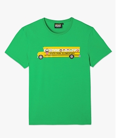 tee-shirt manches courtes imprime homme - south park vert tee-shirtsF124501_4