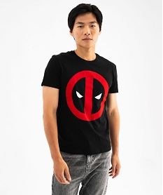 tee-shirt a manches courtes motif deadpool homme - marvel noir tee-shirtsF125801_2