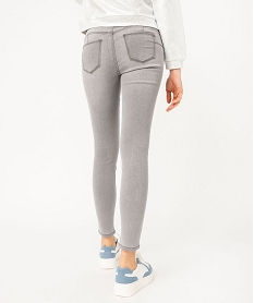 jean skinny push up taille normale femme gris push-upF128001_3