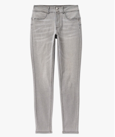 jean skinny push up taille normale femme gris push-upF128001_4