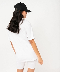 tee-shirt manches courtes oversize avec motif manga femme - hatsune miku blanc t-shirts manches courtesF149501_3