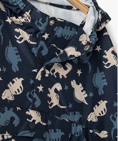 impermeable coupe-vent forme cape bebe bleu standard vestesF157901_2
