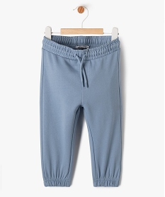 GEMO Pantalon de jogging léger bébé garçon bleu standard