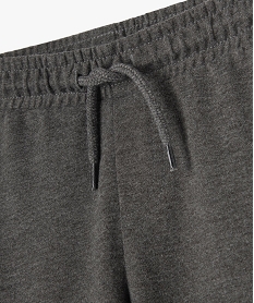 pantalon de jogging leger bebe garcon gris standard joggingsF159501_2