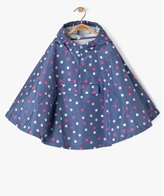 GEMO Imperméable coupe-vent forme cape bébé bleu standard