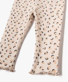 ensemble 2 pieces sweat et legging bebe fille gris sweatsF171901_3