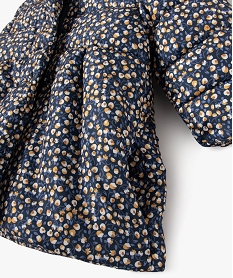 blouson a capuche avec doublure chaude bebe fille bleuF173401_3