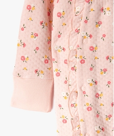 ensemble 3 pieces special nuit bebe fille roseF183301_3