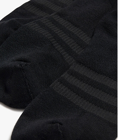 chaussettes de sport tige basse homme - adidas (lot de 3 paires) noir standardF193401_2